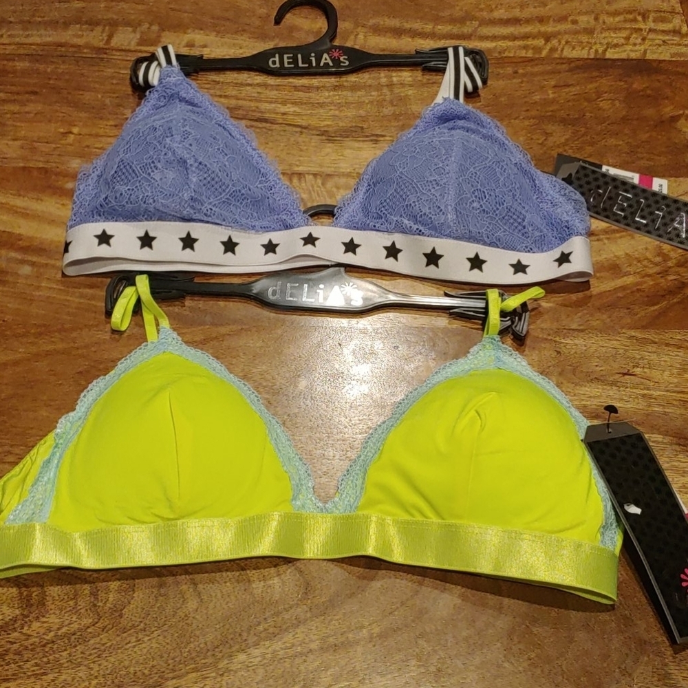 NWT deLiA*s Bralette Size Large